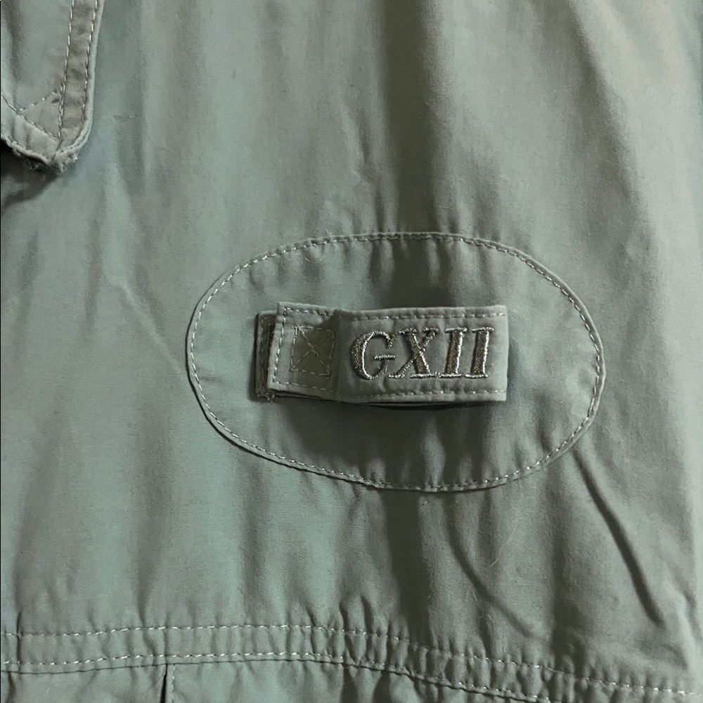 Cabela's Men's Blue Short Sleeve Shirt Jacket - Picture 5 of 6